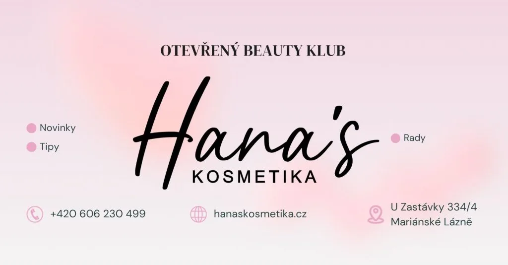 Otevřený Beauty Klub Hana's Kosmetika